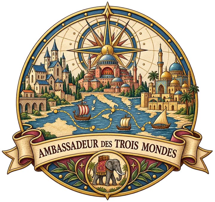 Badge Ambassadeur des trois mondes